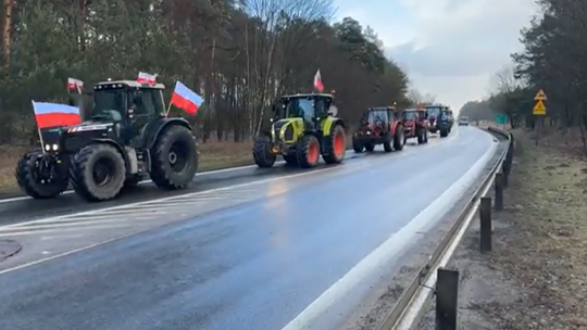 9 lutego protest rolników w Blękwicie! Będą utrudnienia w ruchu!