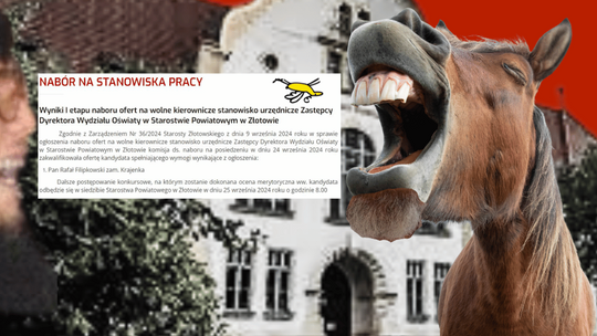 Ale konkurs! Ale to było dobre...Pisząc po chłopsku, koń by się uśmiał