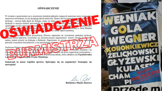 Burmistrz wydał oświadczenie wobec podłego ataku prasowego