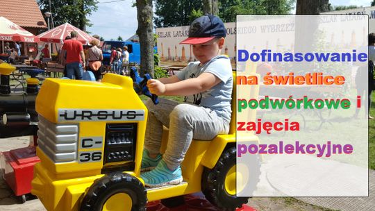 Dofinasowanie na świetlice podwórkowe i zajęcia pozalekcyjne