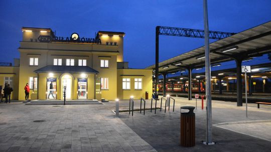 Dworzec Główny w Pile odzyskał blask