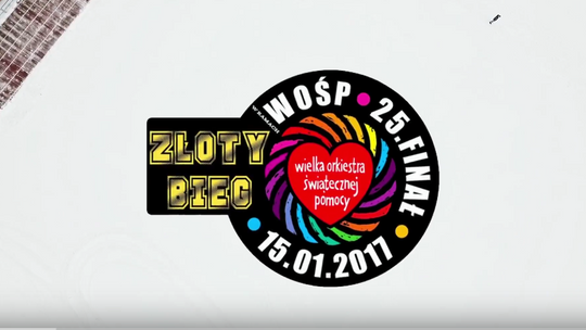 I Złoty Bieg w Złotowie z okazji WOŚP - wideo relacja