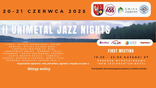 Unimetal Jazz Nights rozbrzmi w Kujankach