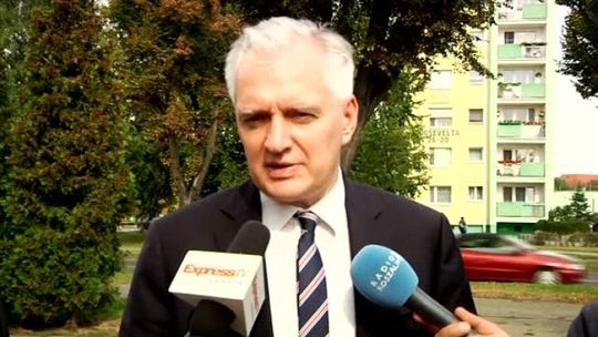 Jarosław Gowin na konferencji w Pile mówił o imigrantach