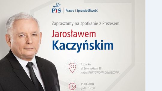 Jarosław Kaczyński w Trzciance