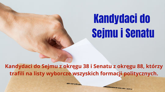 Kandydaci do Sejmu i Senatu
