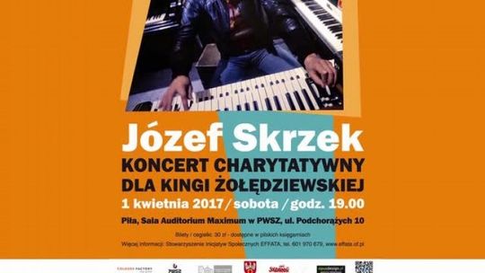 Koncert charytatywny Józefa Skrzeka