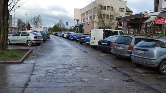 Parking przy ulicy Bydgoskiej do remontu. 