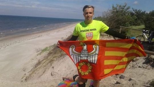 Promował Powiat Pilski na polskim wybrzeżu
