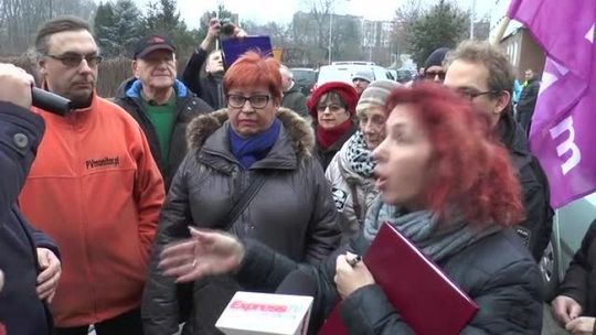 Protest KOD w obronie wolnych mediów