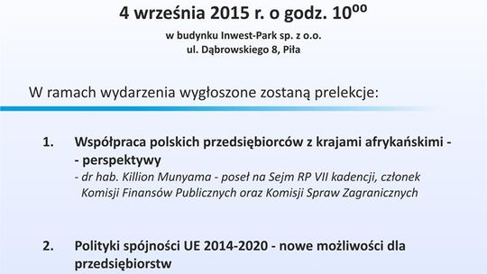 "Przedsiębiorcy w latach 2015-2020 - perspektywy"