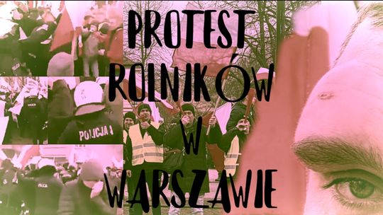 Rolnicy z powiatu złotowskiego protestowali w Warszawie!