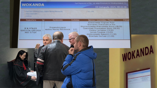 Rozpoczął się proces karny zainicjowany przez Rafała Zdzierelę przeciwko Eligiuszowi Komarowskiemu