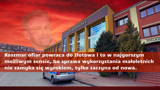 Skazany pedofil z Jastrowia z uchylonym w całości wryrokiem 11 lat pozbawienia wolności
