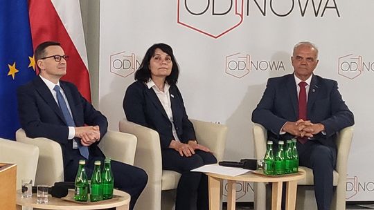 Starosta Ryszard Goławski wystąpił w panelu dyskusyjnym z premierem RP Mateuszem Morawieckim