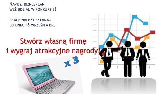 Termin składania prac na konkurs "Młody przedsiębiorca" wydłużony!