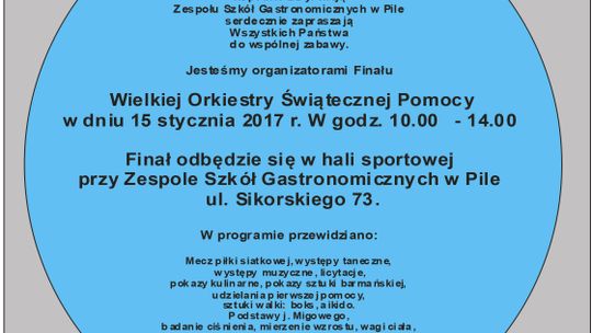 WOŚP w ZSG i w I LO