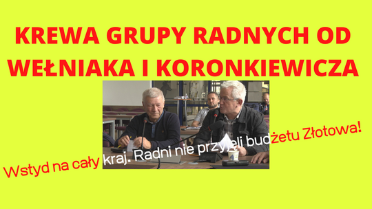 Wstyd na cały kraj. Radni nie przyjęli budżetu Złotowa!