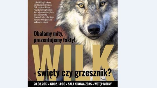 Wykład prof. dr. hab. Henryka Okarmy na temat wilków