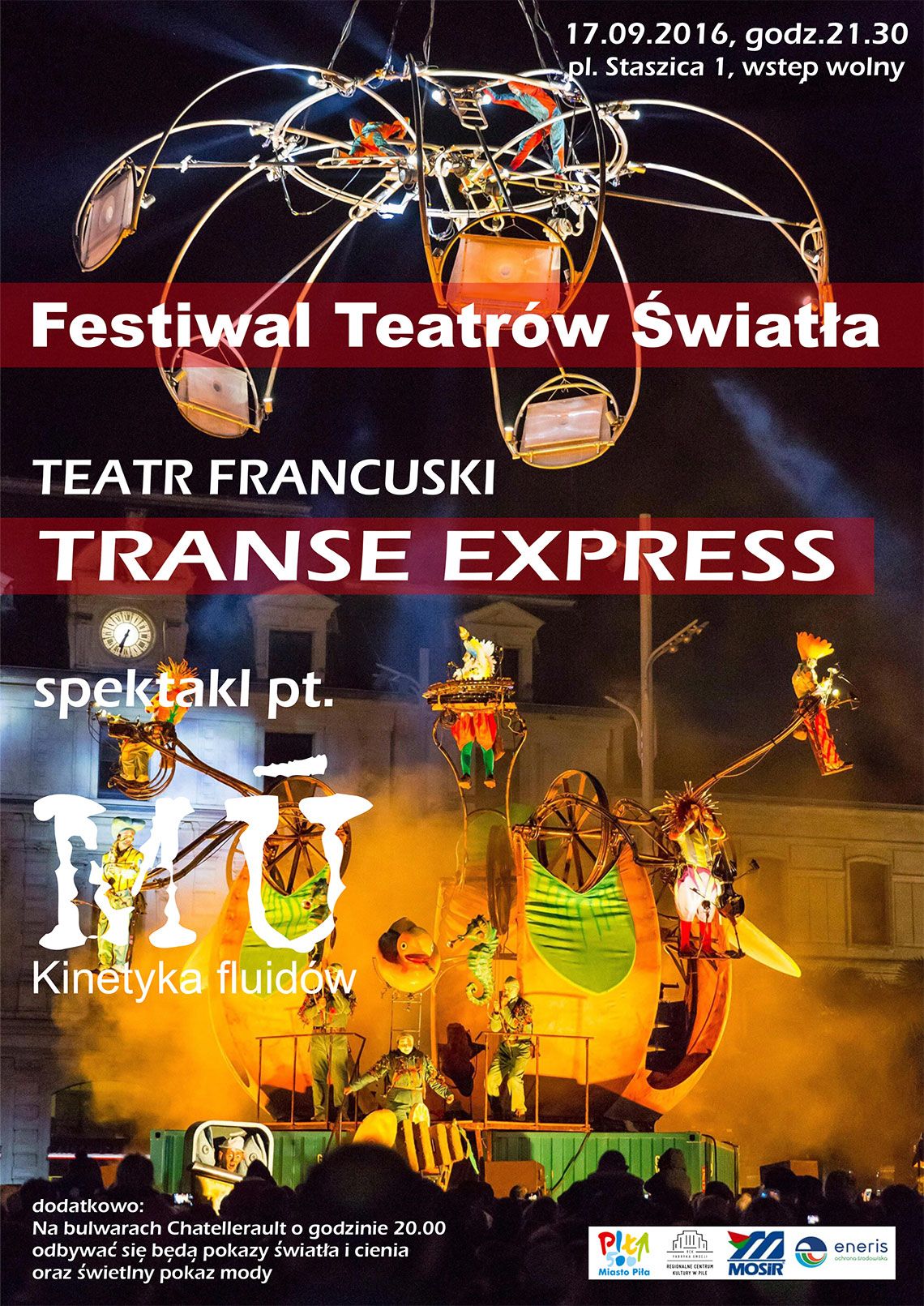 25-lecia Philips Lighting Poland w Pile oraz występ teatru Transe Express 