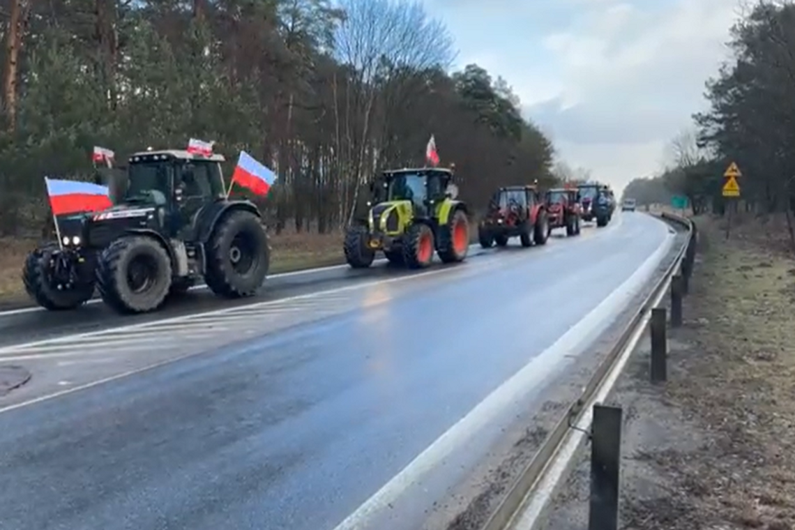9 lutego protest rolników w Blękwicie! Będą utrudnienia w ruchu!