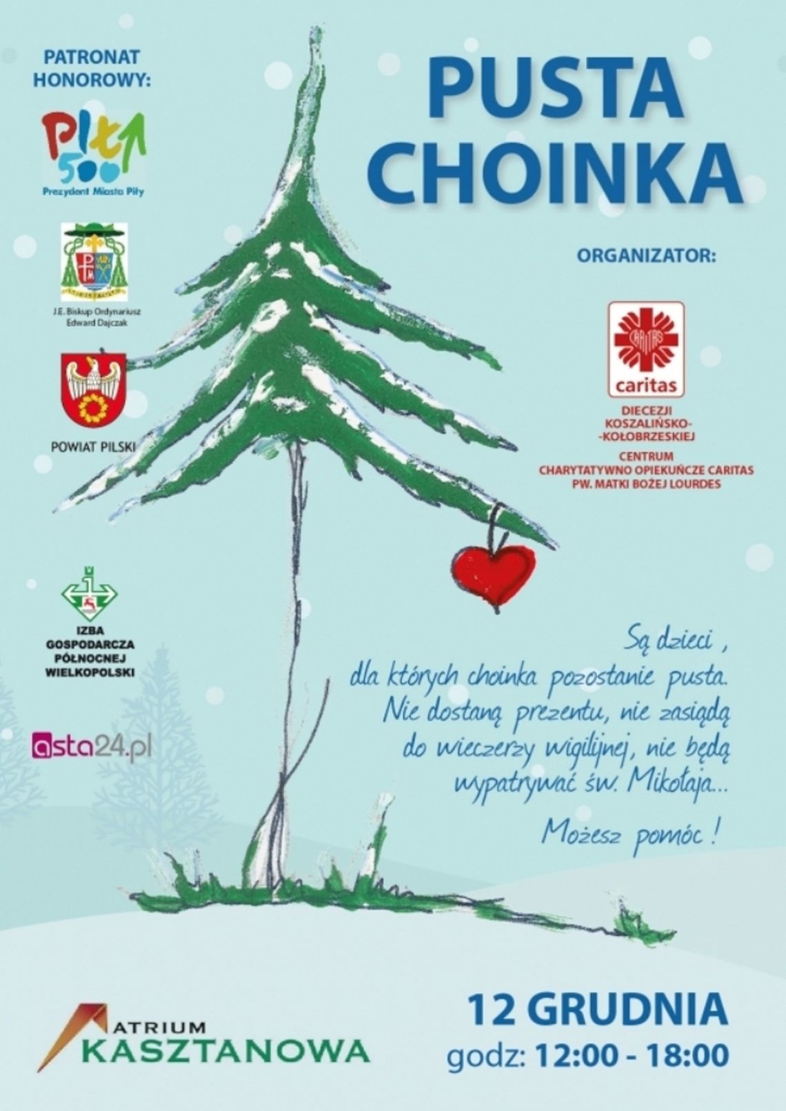AKCJA PUSTA CHOINKA