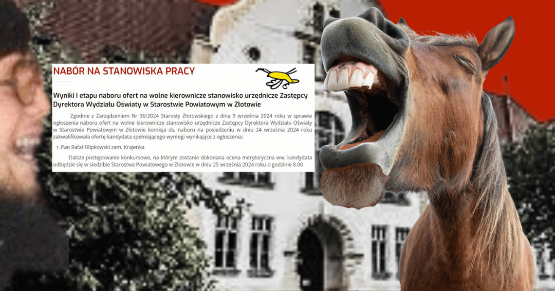 Ale konkurs! Ale to było dobre...Pisząc po chłopsku, koń by się uśmiał