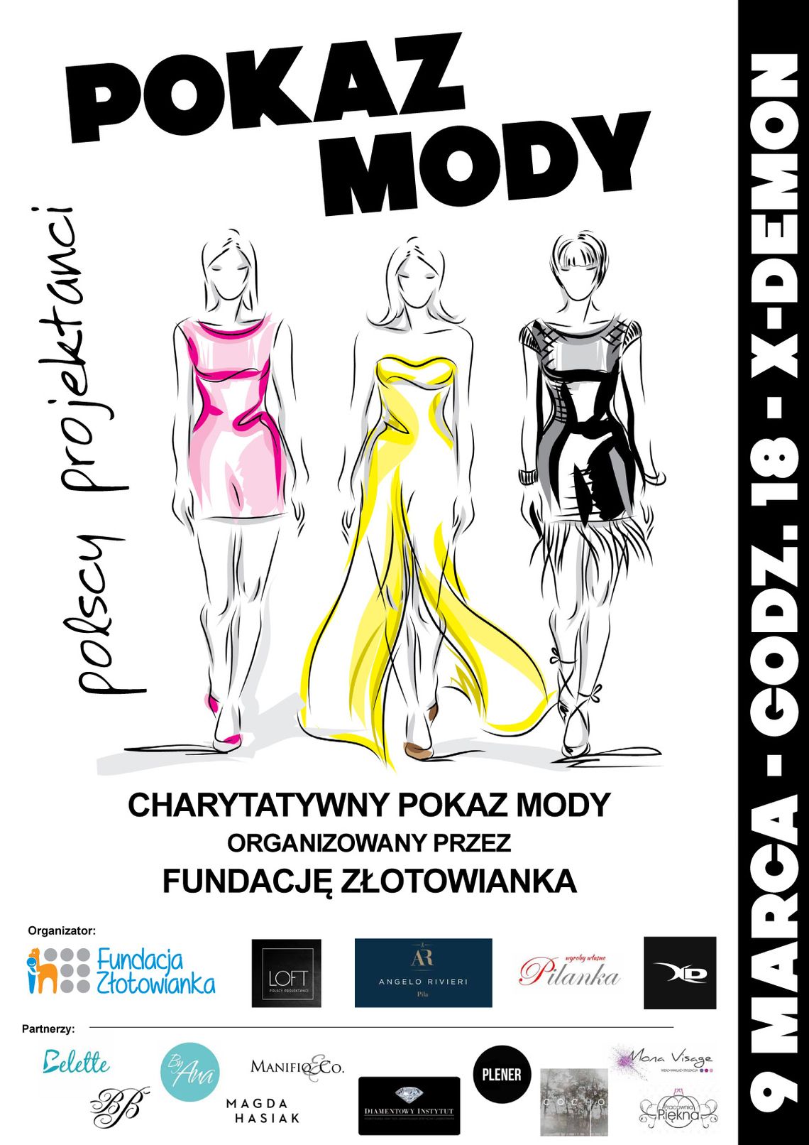 Charytatywny pokaz mody - Fundacjia Złotowianka