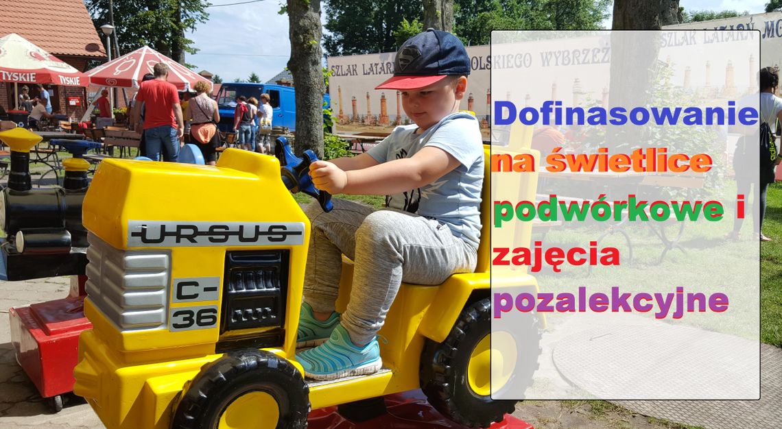 Dofinasowanie na świetlice podwórkowe i zajęcia pozalekcyjne