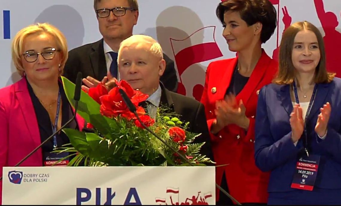 Jarosław Kaczyński w Pile