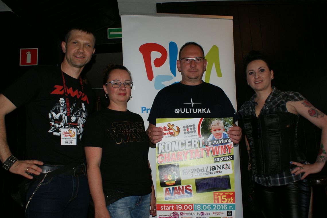 Koncert charytatywny dla Adriana