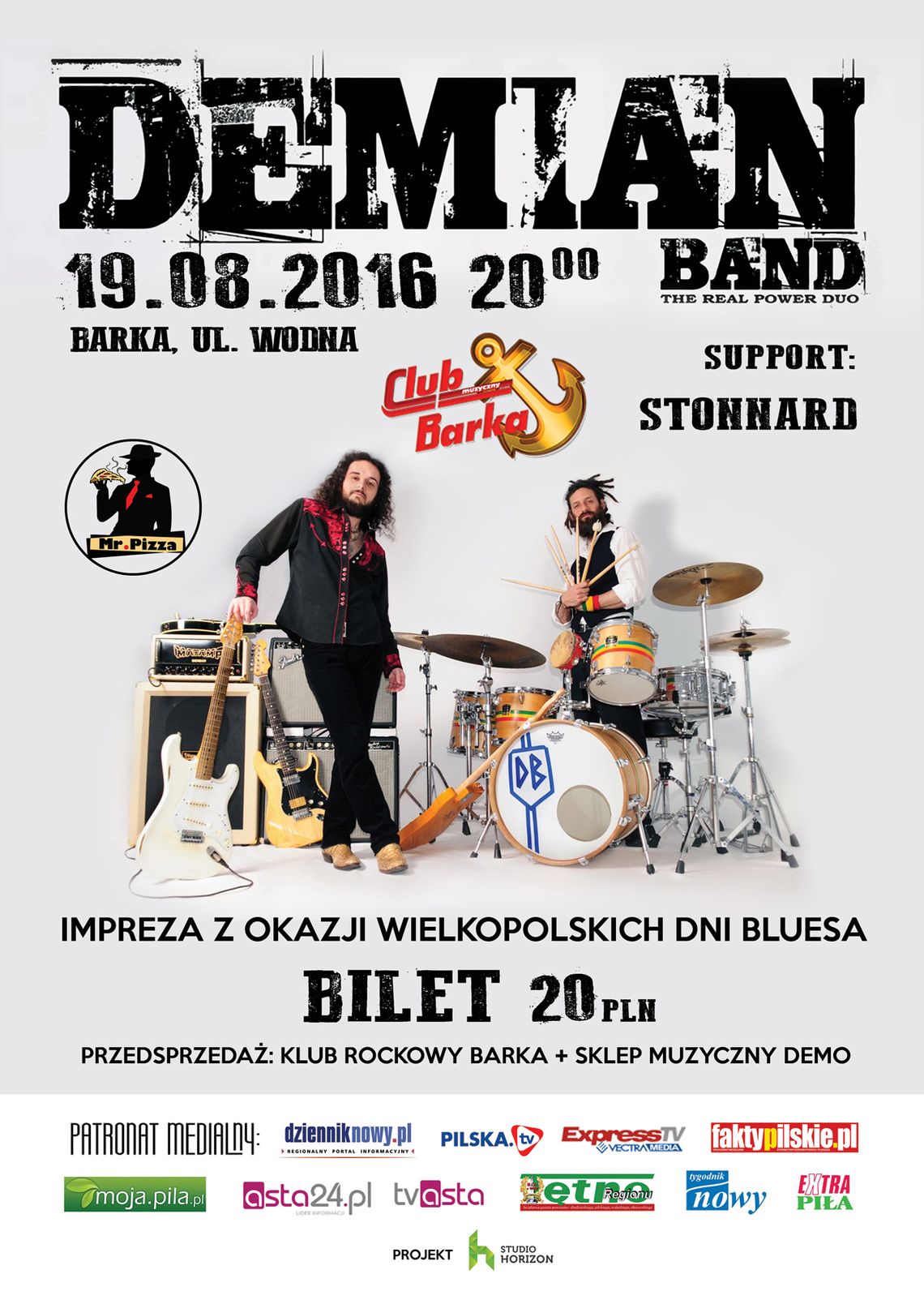 Koncert DEMIAN BAND i Stonnard w Barce 19 sierpnia
