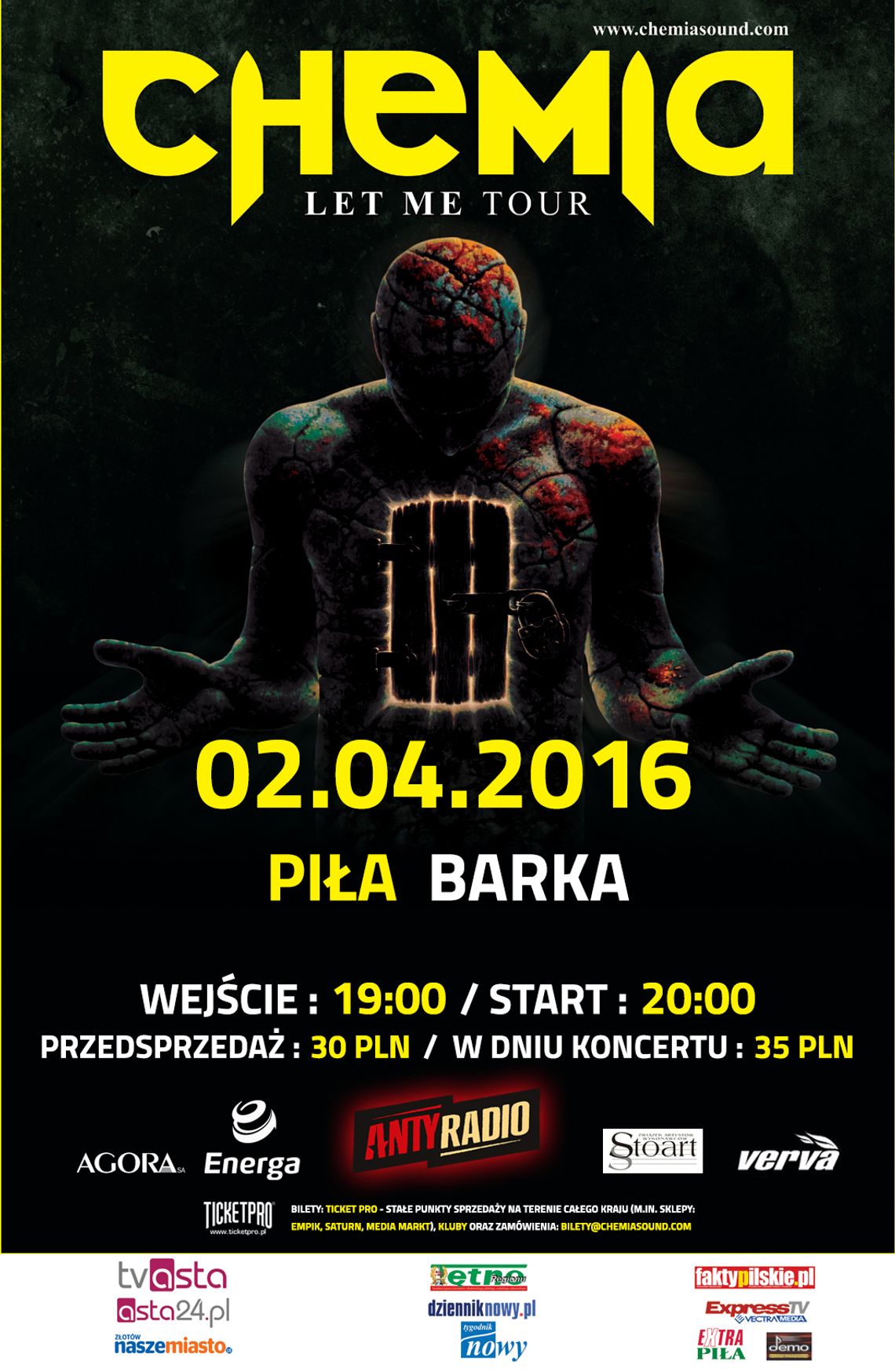 Koncert zespołu  CHEMIA na Barce 