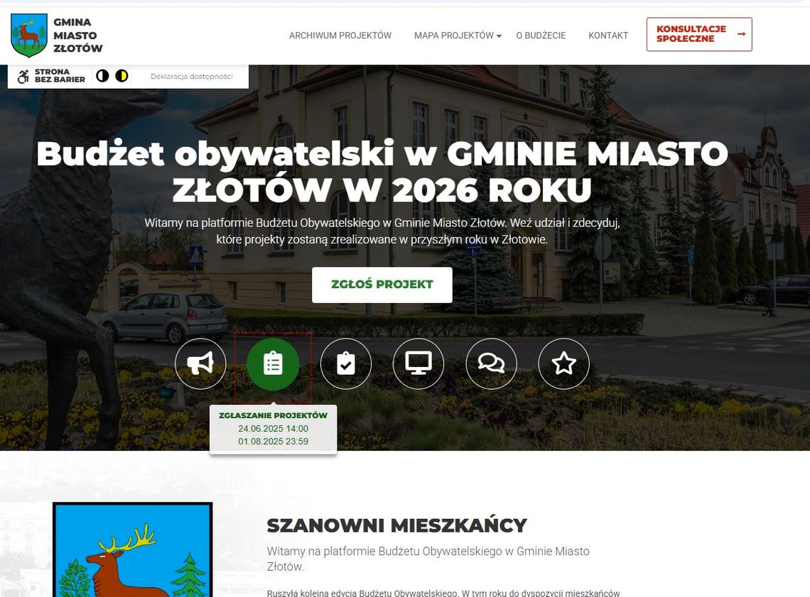 Ostatni dzień składania projektów do Budżetu Obywatelskiego Złotów 2026