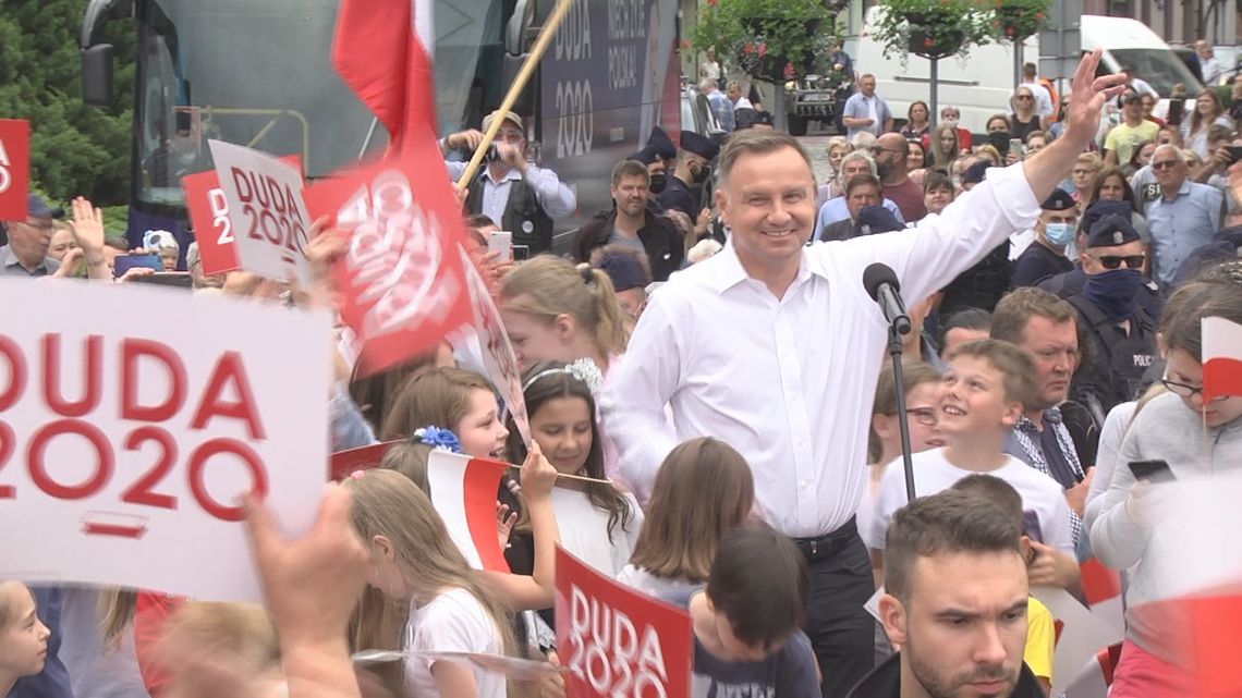 Prezydent Andrzej Duda odwiedził Złotów