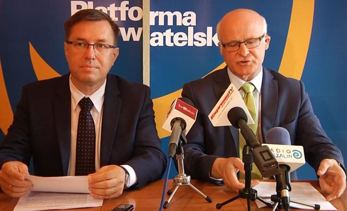 Prezydent Głowski i senator Mieczysław Augustyn mówią o zwolnieniach w szkołach