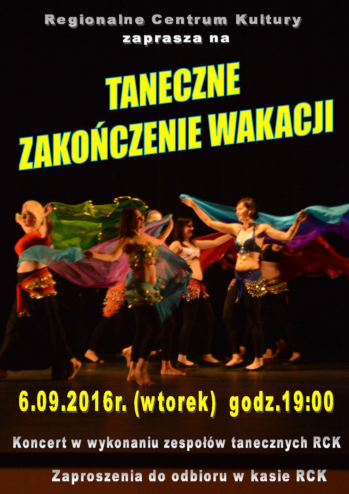 Przepiękne widowisko taneczne 