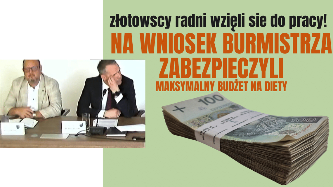 Rada wzięła sią do roboty! Pół godziny i do kasy.