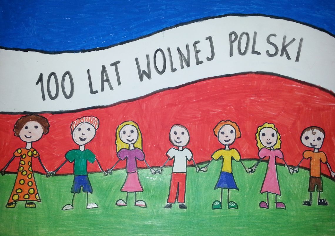 Rozstrzygnięcie konkursu plastycznego "1918 - 2018 - 100 LAT WOLNEJ POLSKI"
