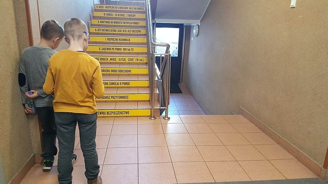 Schody „które uczą”
