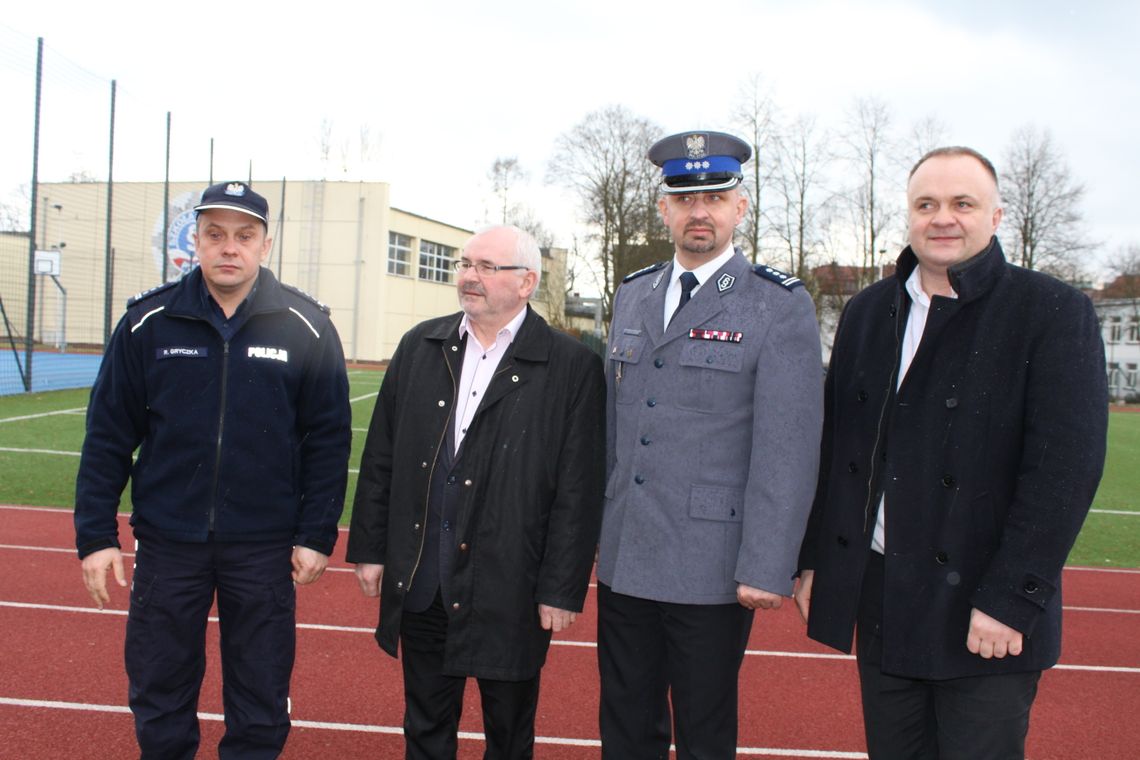 Spotkanie w Szkole Policji w Pile nt. modernizacji obiektów sportowych