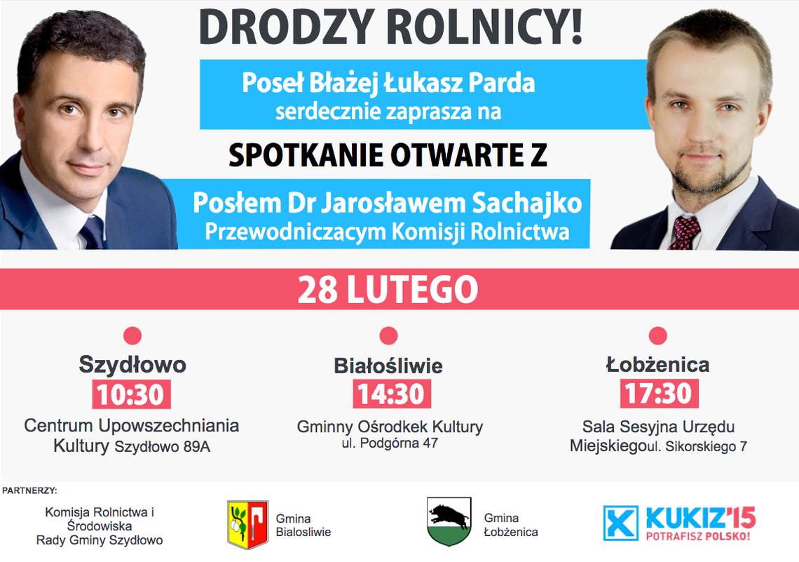 Spotkanie z Przewodniczącym Sejmowej Komisji Rolnictwa 