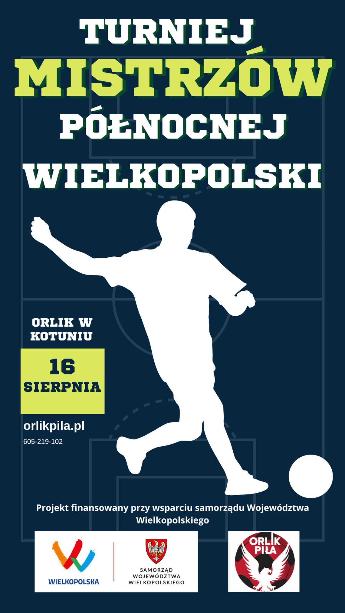 Turniej Mistrzów Północnej Wielkopolski 16 sierpnia w Kotuniu!