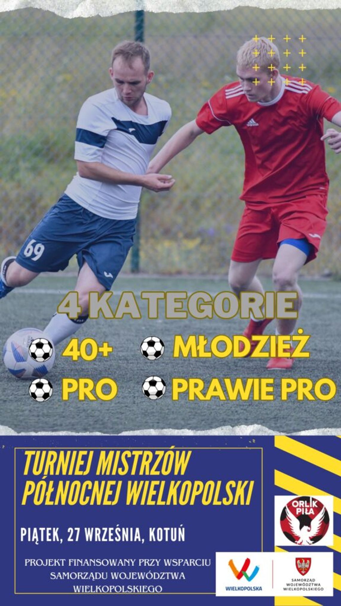 Turniej Mistrzów Północnej Wielkopolski 27 września w Kotuniu!