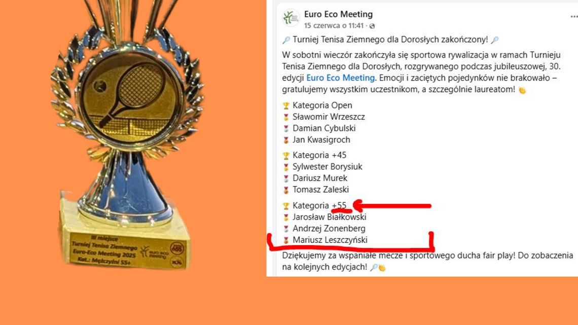 Turniej Tenisa Ziemnego dla Dorosłych rozbawił złotowskie gremia do łez