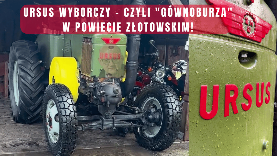 Ursus wyborczy – czyli "gównoburza" w powiecie złotowskim!