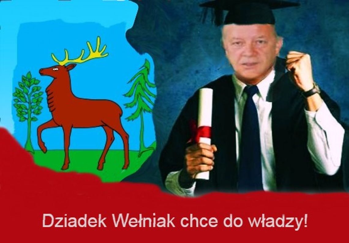 Wełniak chce władzy w Złotowie!!! Co na to konkurencja?