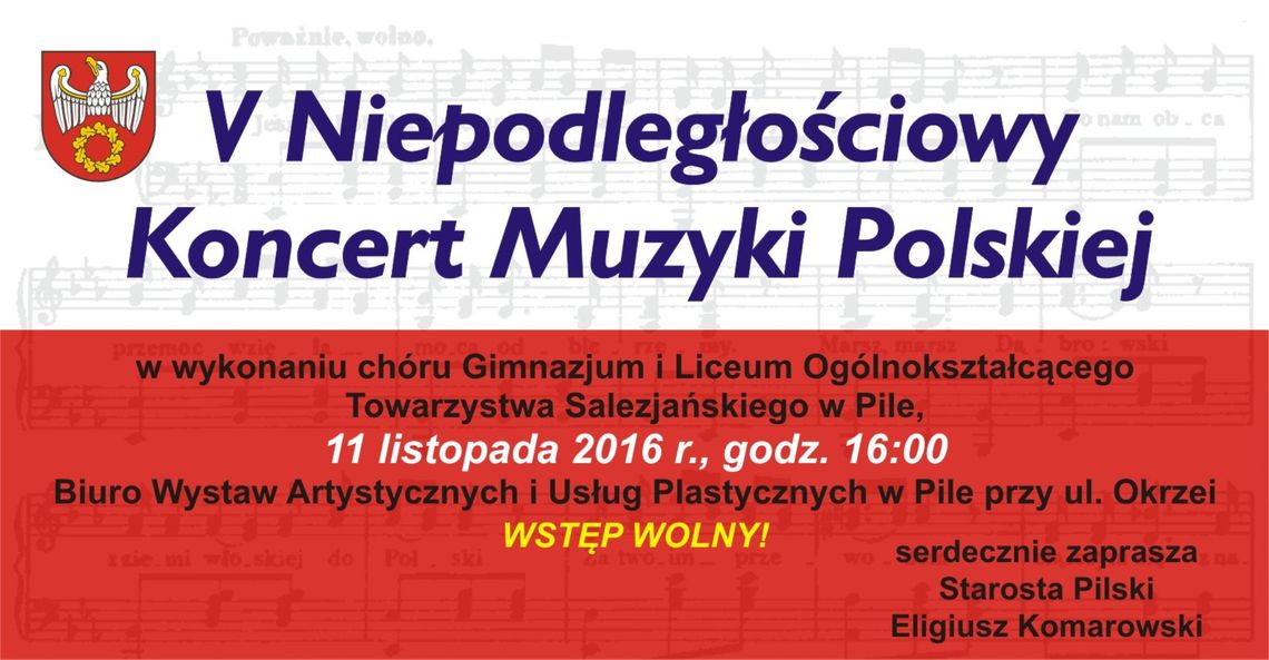 Wspólnie świętujmy odzyskanie niepodległości!