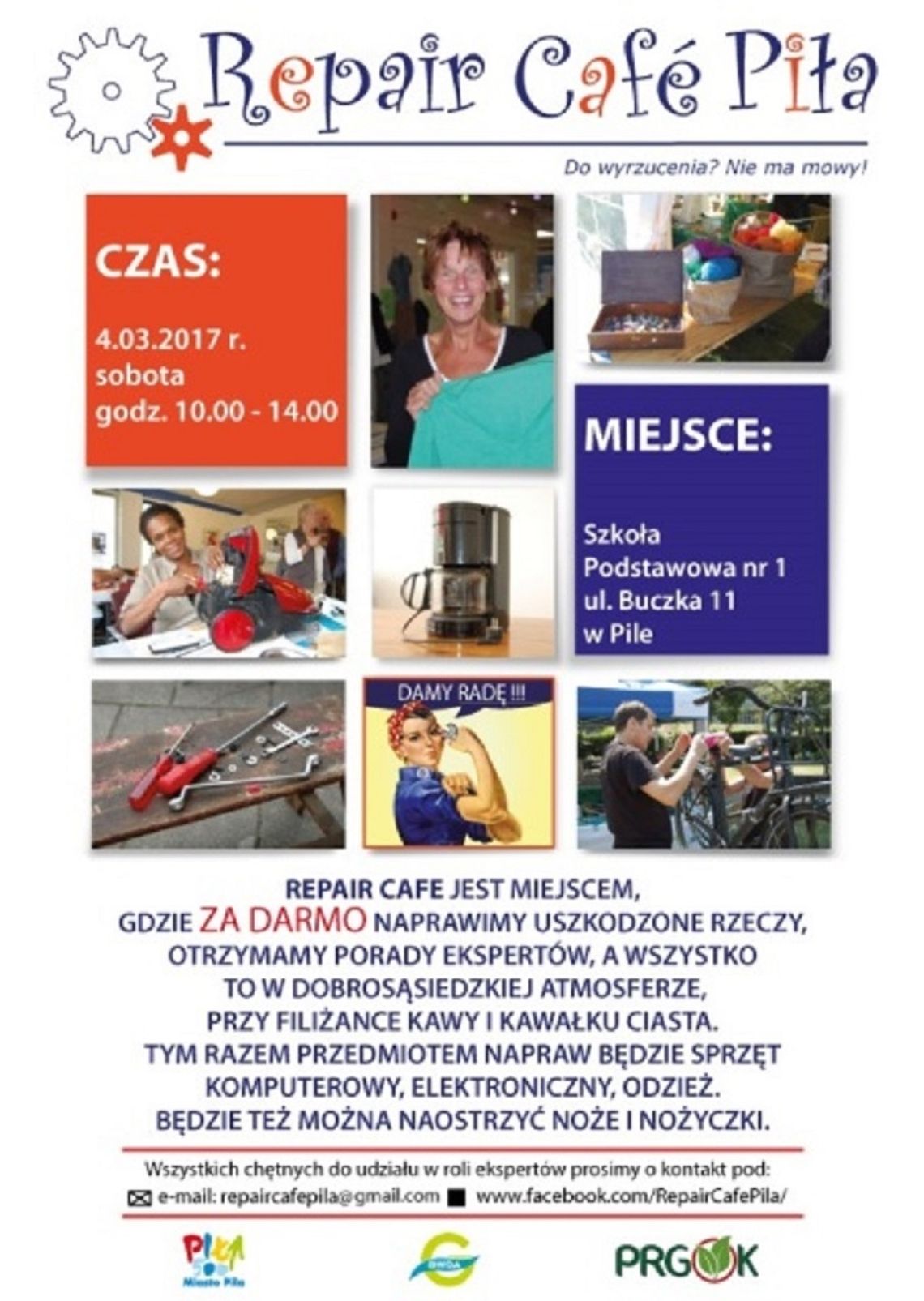 Zapraszamy na Repair Cafe Piła 