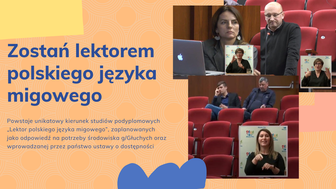 Zostań lektorem polskiego języka migowego 